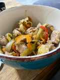 Salteado de Pollo con Verduras para chuparse los dedos