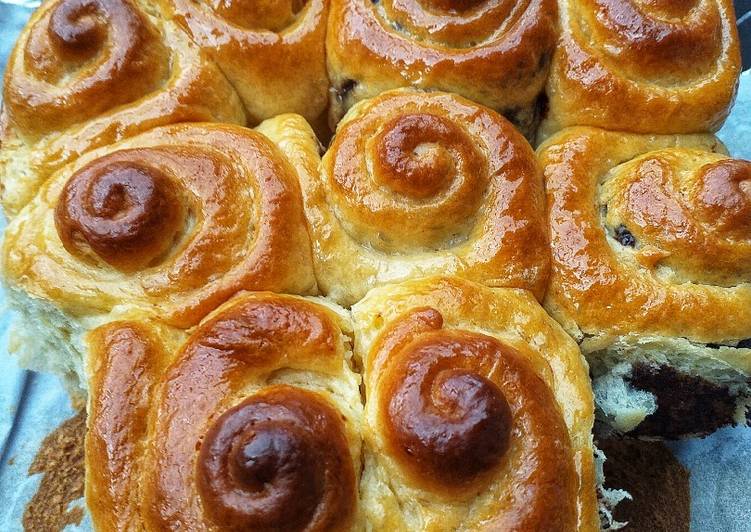 Resep: #243. Roti Sobek Cokelat Keju Istimewa