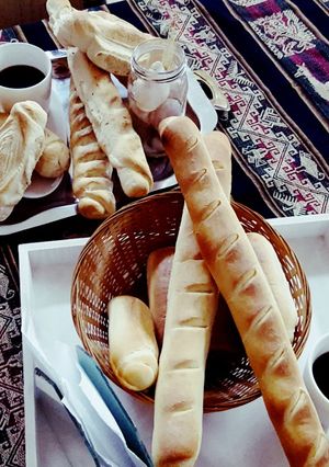 Una foto de Migñon y baguette