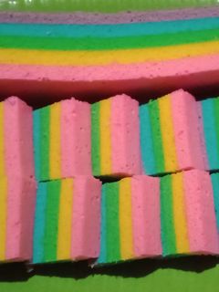 Foto resep Rainbow cake