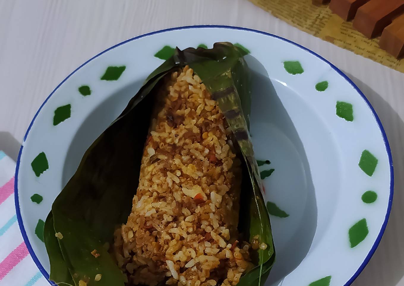 Nasi Bakar Tutug Oncom