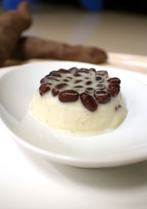 地瓜牛奶糕 的食譜成品照片