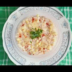 A picture of Papaya Raita.