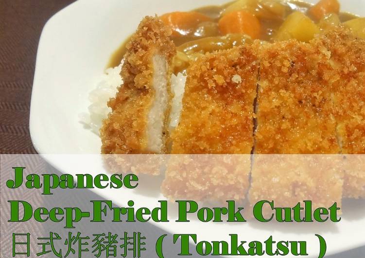 Easiest Way to Prepare Speedy Tonkatsu (Japanese Deep-Fried Pork Cutlet)