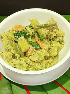 A picture of Onam Sadya Aviyal Recipe.