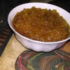 A picture of Amla ki meethi chutney.