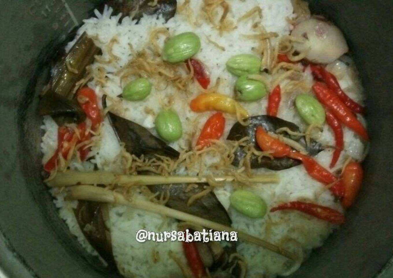 Nasi Livet Pete + Ikan Teri Magicom