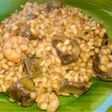 Risotto de cebada con tomillo limonero