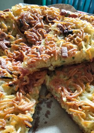 Foto resep 146. pizza mie kornet