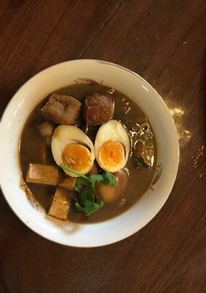 รูปของ ไข่พะโล้ (ไข่ยางมะตูม)