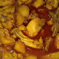 A picture of Chicken kosha.