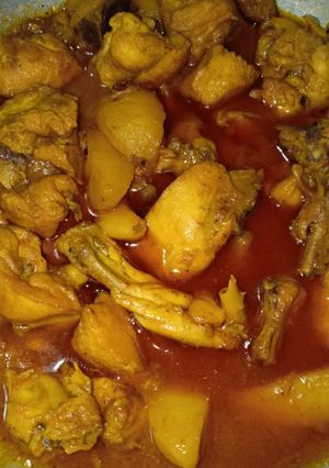 A picture of Chicken kosha.