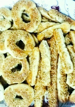 صورة لوصفة كعك السمسم