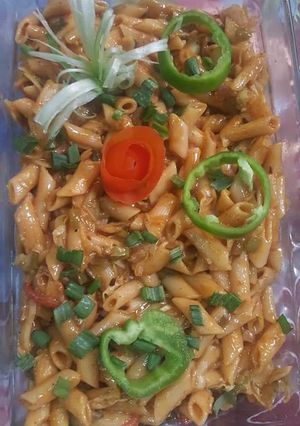 A picture of Spicy Macaroni.