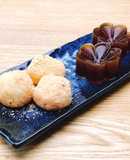 Simple Childhood Afternoon Snack: Winter Melon Tea Agar Jelly and Peanut Mochi