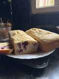 Budín de Limón con Arándanos