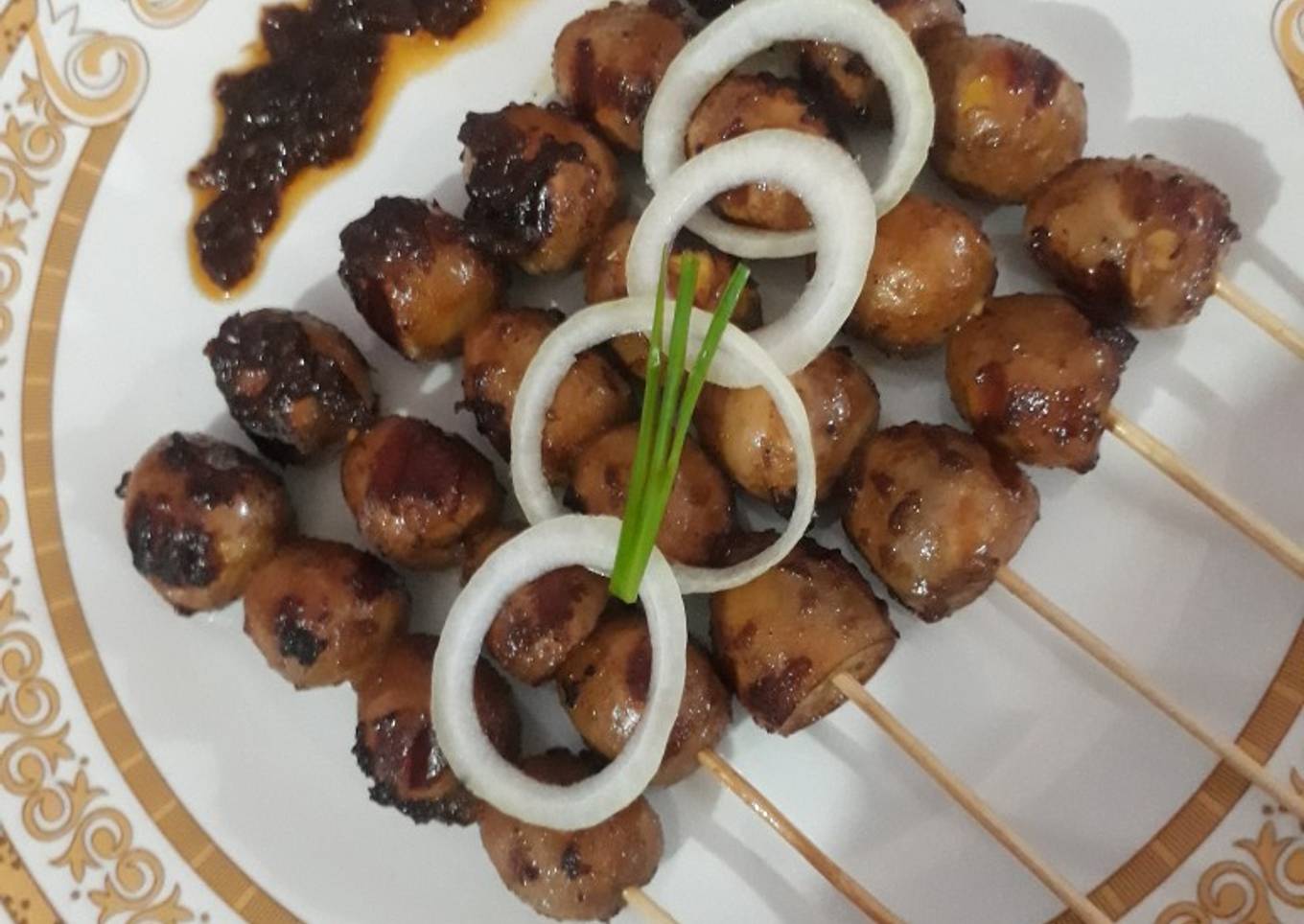 Sate telur puyuh