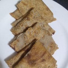 A picture of Kuttu ke chilla.