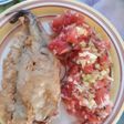 Pescado frito artesanal a la cerveza