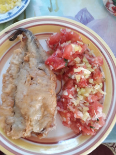 Una foto de Pescado frito artesanal a la cerveza