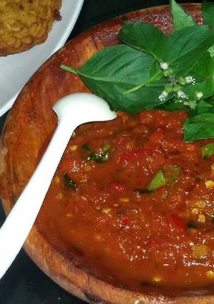 Foto resep Sambal kencur pedas manis