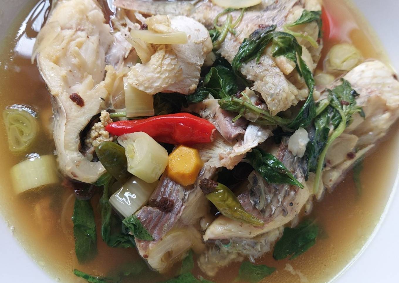 Pindang Ikan Palembang (praktis bumbu iris)