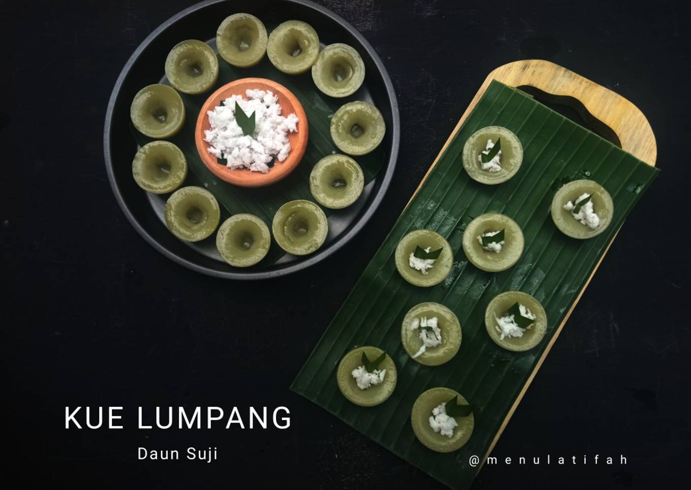 Kue Lumpang Daun Suji