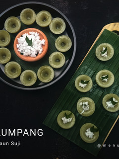 Foto resep Kue Lumpang Daun Suji