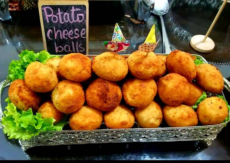 Easiest Way to Prepare Ultimate Potato cheese balls