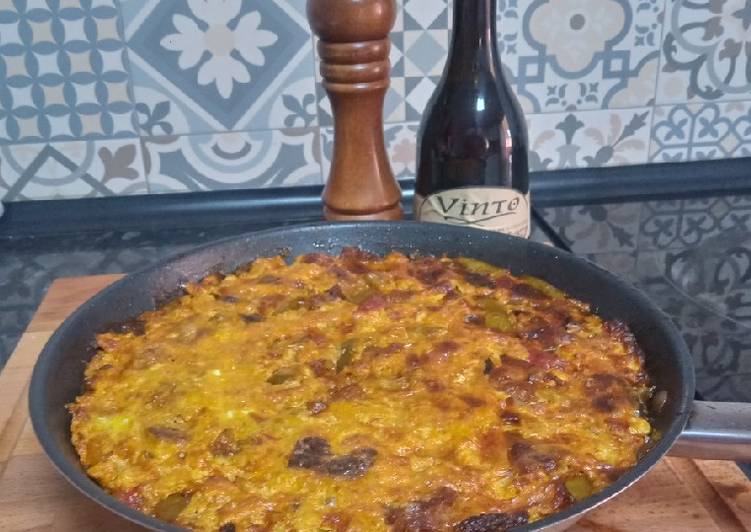 Arroz con costra
