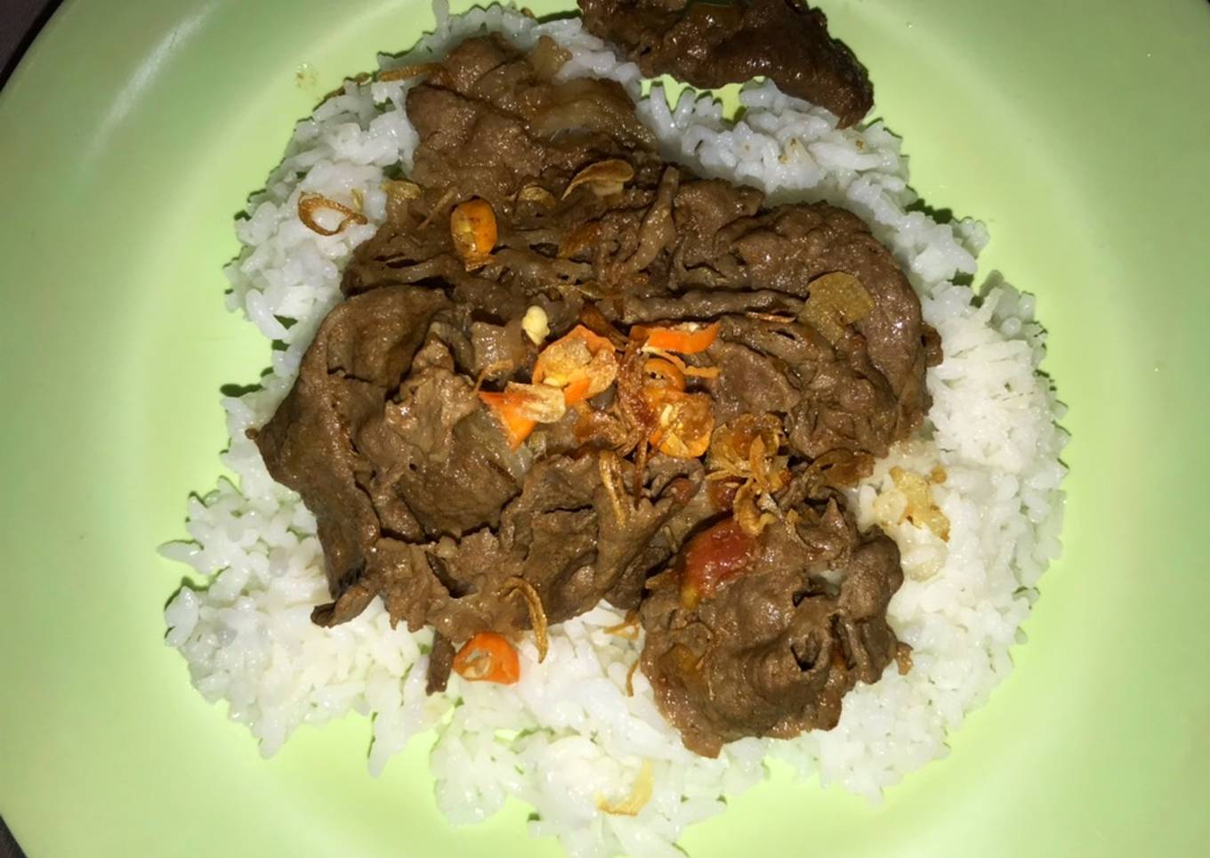 Beef Teriyaki Sederhana