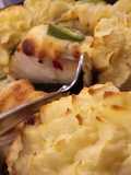 Bacalhau na Mostarda com Puré de Batatas