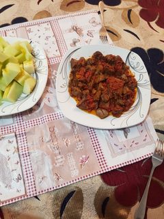 عکسی از دستور خوراک جگر و دل