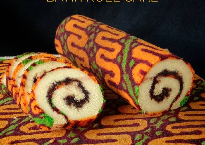 Resep Batik Roll Cake Versi Oven Oleh Erlyn Bukhori Cookpad