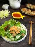 Sawi samhong cah bakso