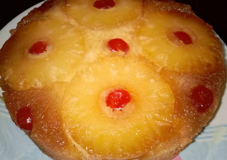 Simple Way to Prepare Super Quick Homemade &#34;Pineapple upside down cake&#34;