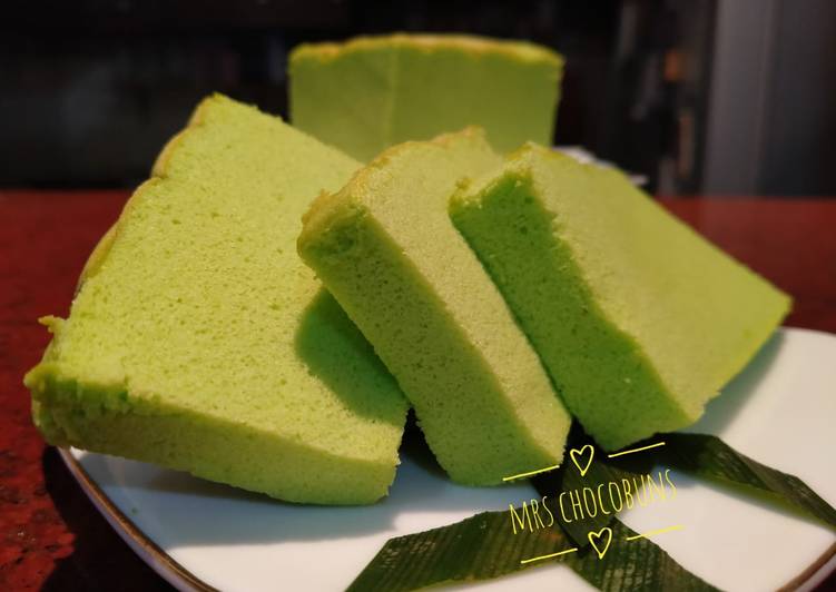 Pandan Santan Ogura Chiffon