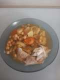 Garbanzos con coles
