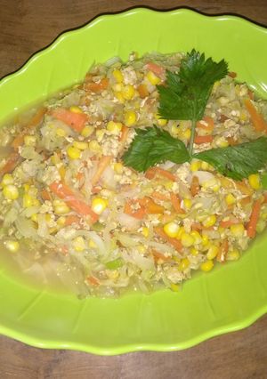 Foto resep Orak Arik Jagung Wortel Kubis