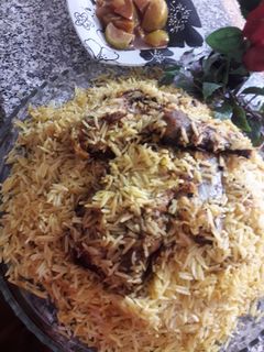 عکسی از دستور ته انداز ماهی مامان عسل