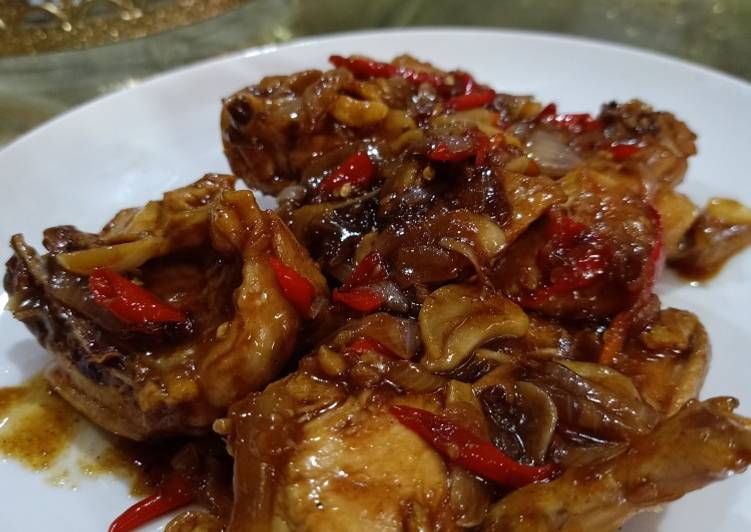Ayam saus tiram minim minyak