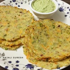 A picture of Akki Roti.