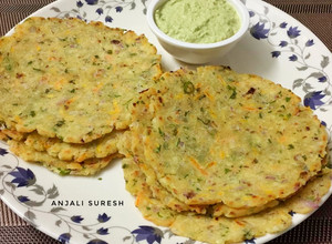 A picture of Akki Roti.