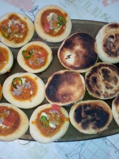صورة لوصفة ميني بيتزا و مقبلات 🍱