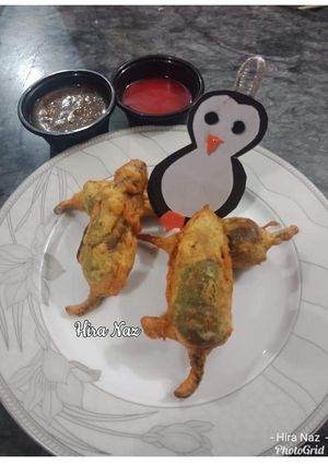 A picture of Mirchay ke pakoray.