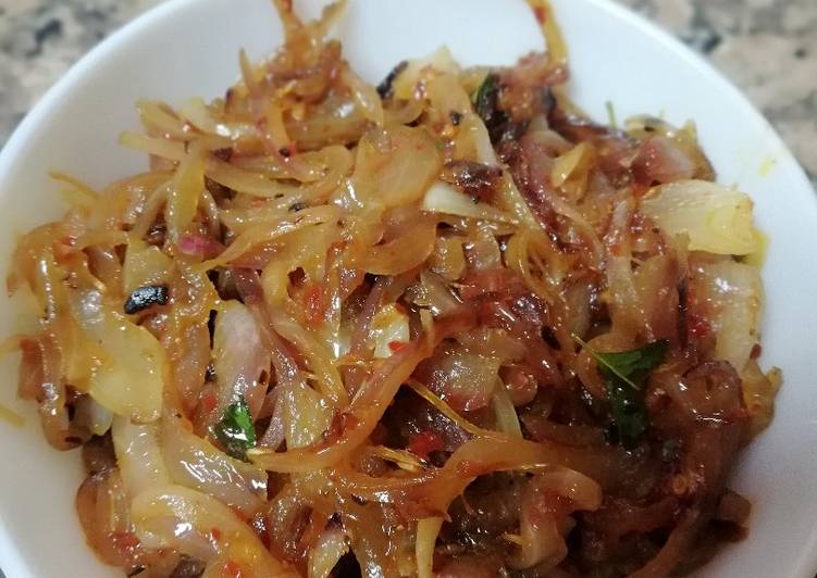 Easy make caramelized onion