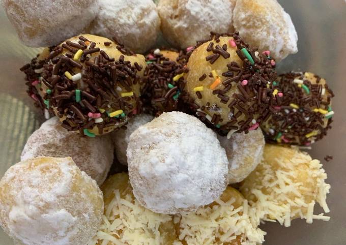 Resep 33. Donut mini yang Bikin Ngiler