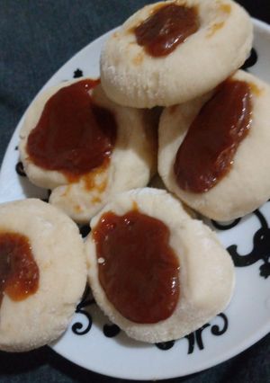 Una foto de Pepas con dulce de leche
