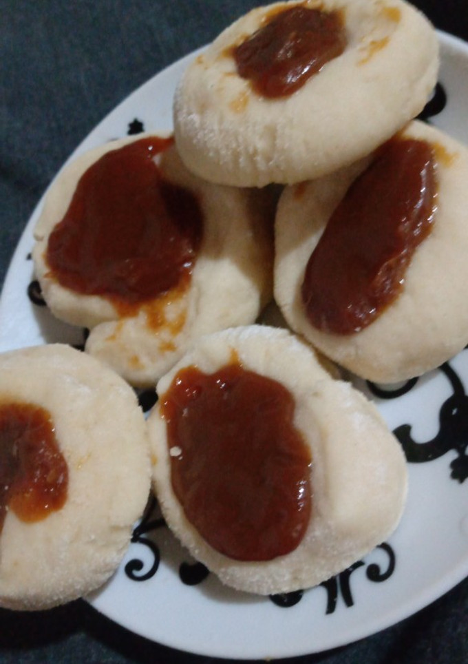 Una foto de Pepas con dulce de leche