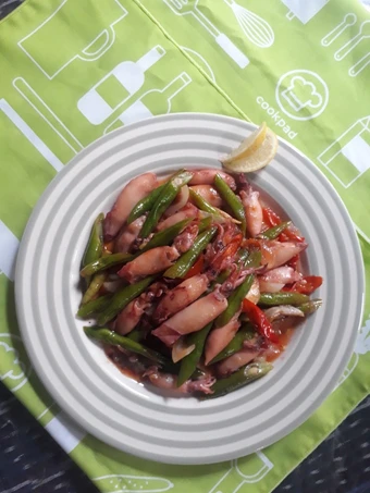 Cara Mudah Membikin Resep  Cumi asin asam manis yang Lezat, Menggugah Selera